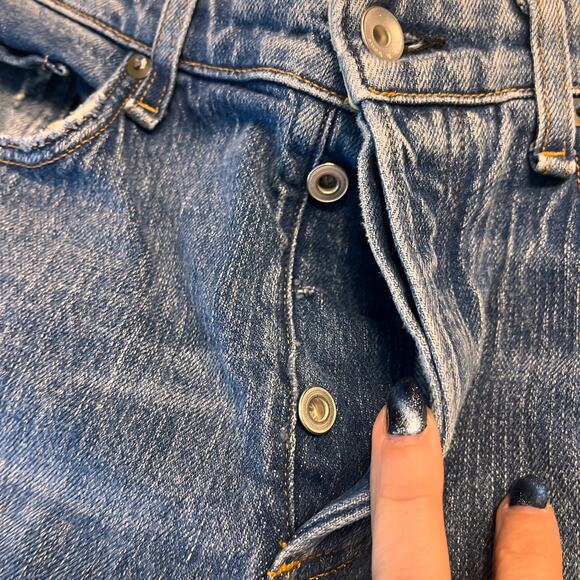 Rag & Bone Rosa Mid-Rise Boyfriend Jeans in North Star Size 26 - Picture 9 of 13
